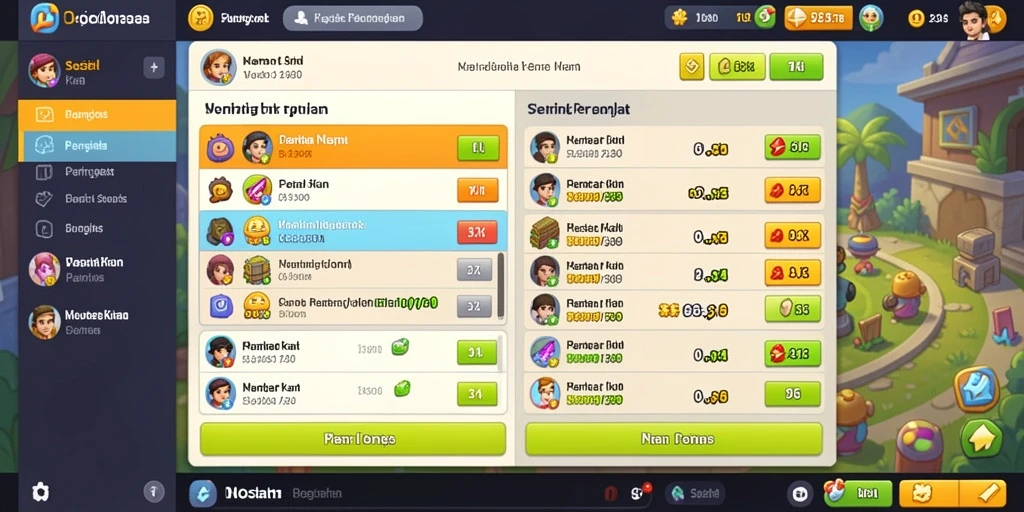 Tangkapan layar menampilkan interaksi dalam mode multiplayer.