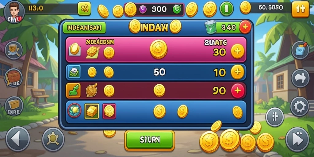 Screenshot menunjukkan interaksi multiplayer yang seru.
