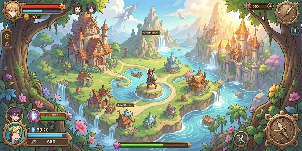 Mode multiplayer yang mendebarkan dengan teman.