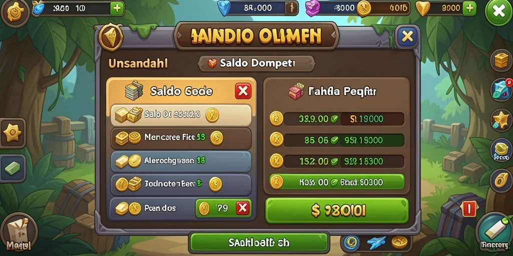 Leaderboards untuk melihat peringkat dan pencapaian pemain.