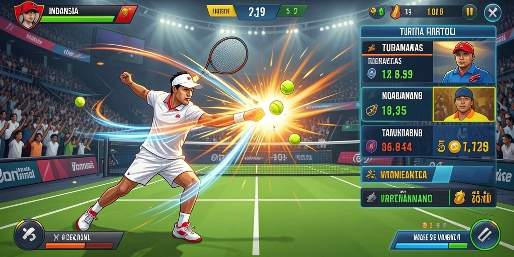 Tangkapan layar menunjukkan menu multiplayer yang menarik.