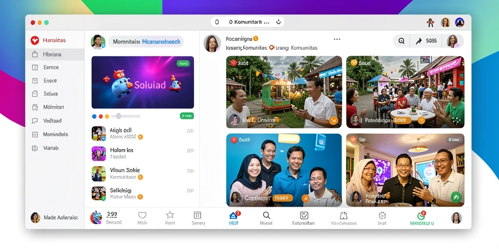 Tangkapan layar antarmuka game yang user-friendly.